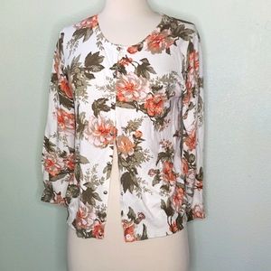 Premise Floral Cardigan M